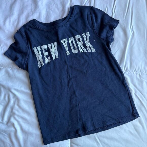 art class Navy Blue 'New York' Kids Tee - Picture 2 of 5